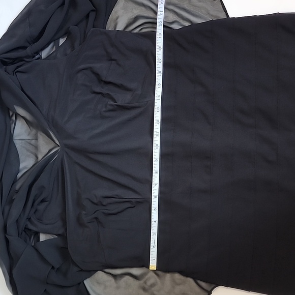 Adrianna PapellChiffon Capelet Dress/ 16W - Picture 11 of 17